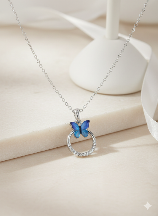 Monarch's Embrace Necklace